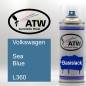 Preview: Volkswagen, Sea Blue, L360: 400ml Sprühdose, von ATW Autoteile West.